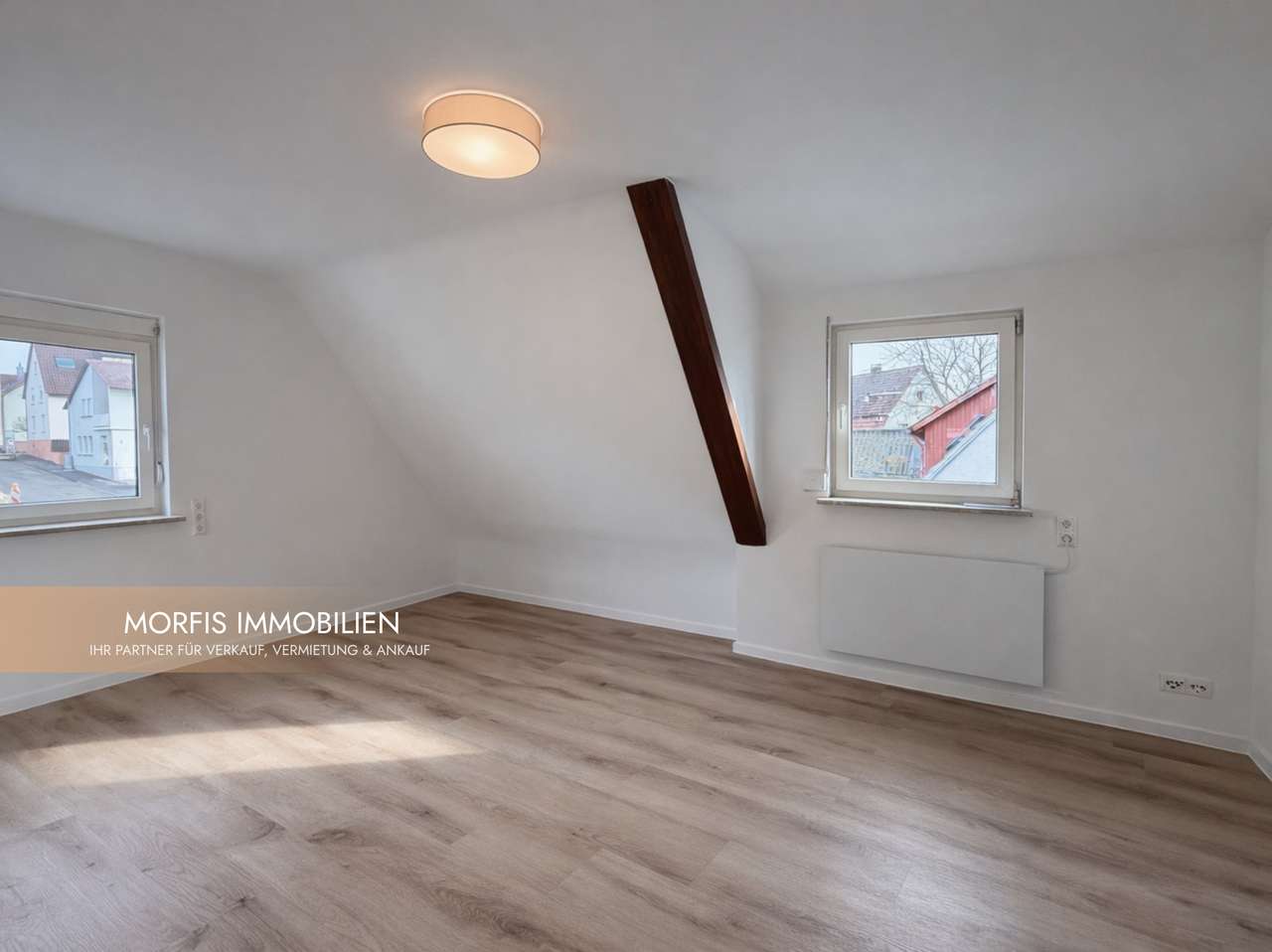 Top renovierte 3-Zimmer-DG-Wohnung in Besigheim – vermietet & ideal als Kapitalanlage
